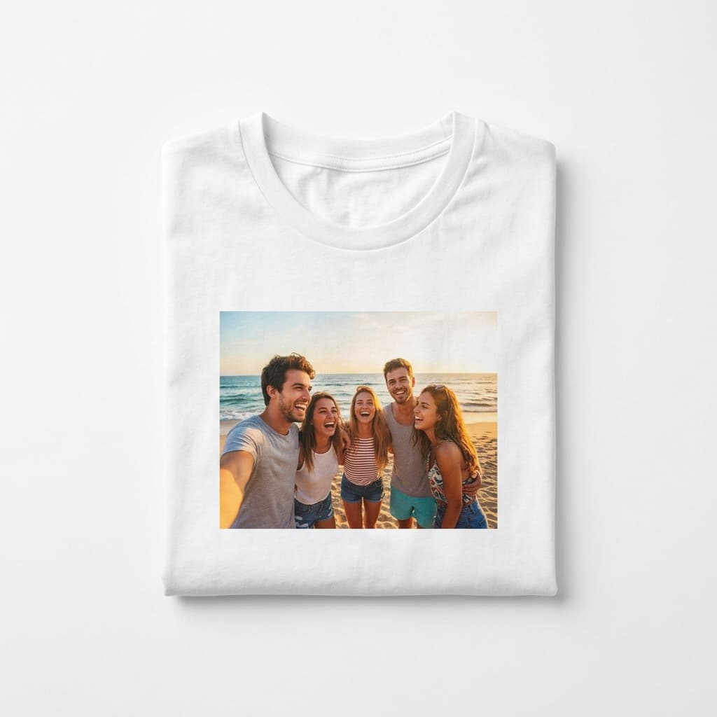 Özel Fotoğraf Baskılı Tişört